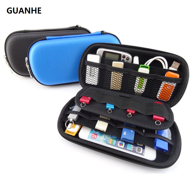 Electronics Gadgets Bag - GUANHE HDD Digital Gadget Travel Storage