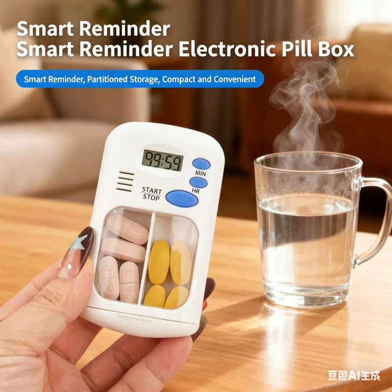 Electronics & Gadgets Starting With D - Mini Portable Electronic Intelligent Medicine Box,