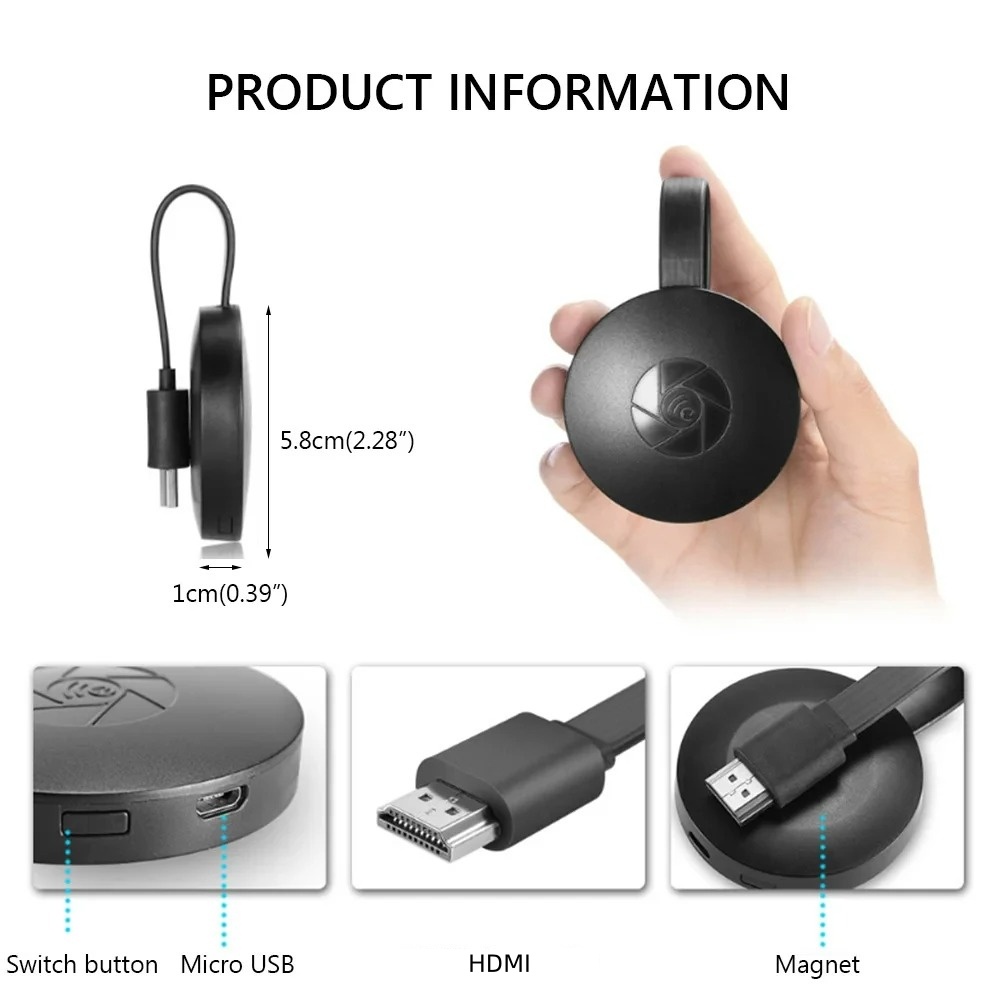 Portable Miracast Dongle Compa - огляд і ціна Mini Projector Portable