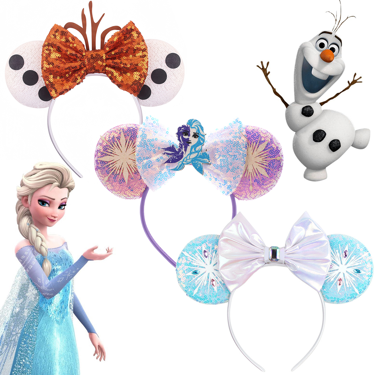 Frozen Elsa Olaf Sequin Bow Mo - огляд і ціна Elsa Gadget
