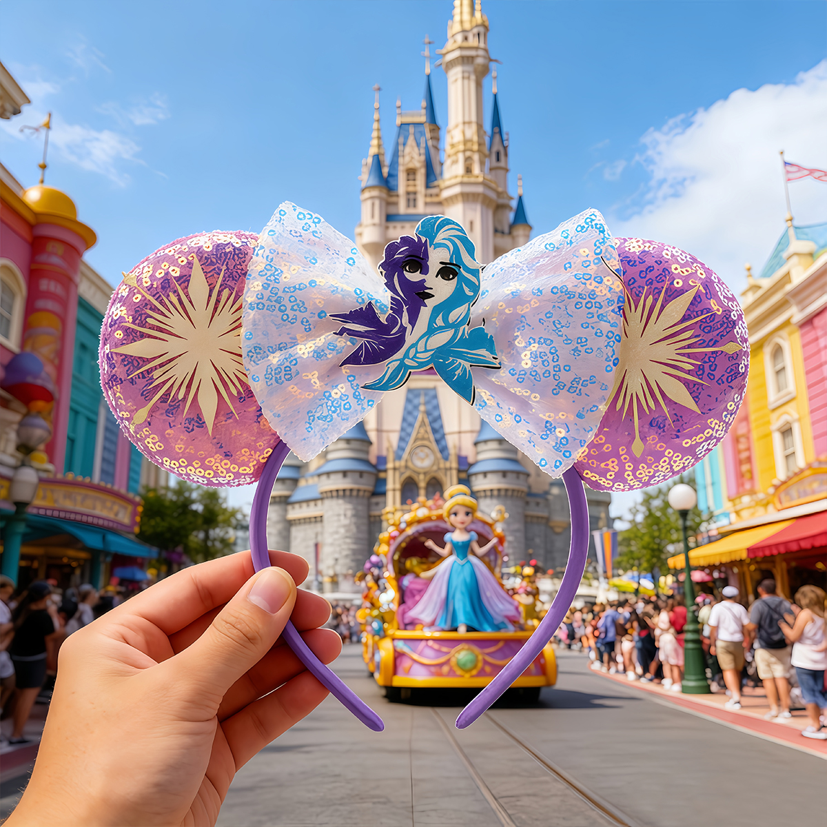 Frozen Elsa Olaf Sequin Bow Mo - огляд і ціна Elsa Gadget