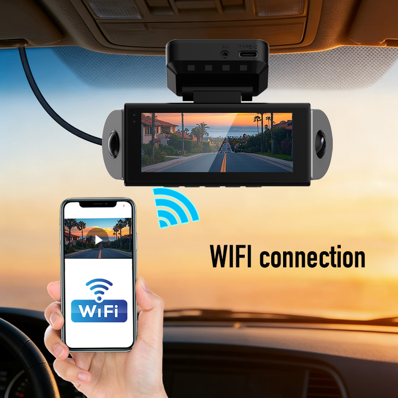 2026 WiFi GPS Car DVR Cam Vide - огляд і ціна Panoramic Dash Cam 360