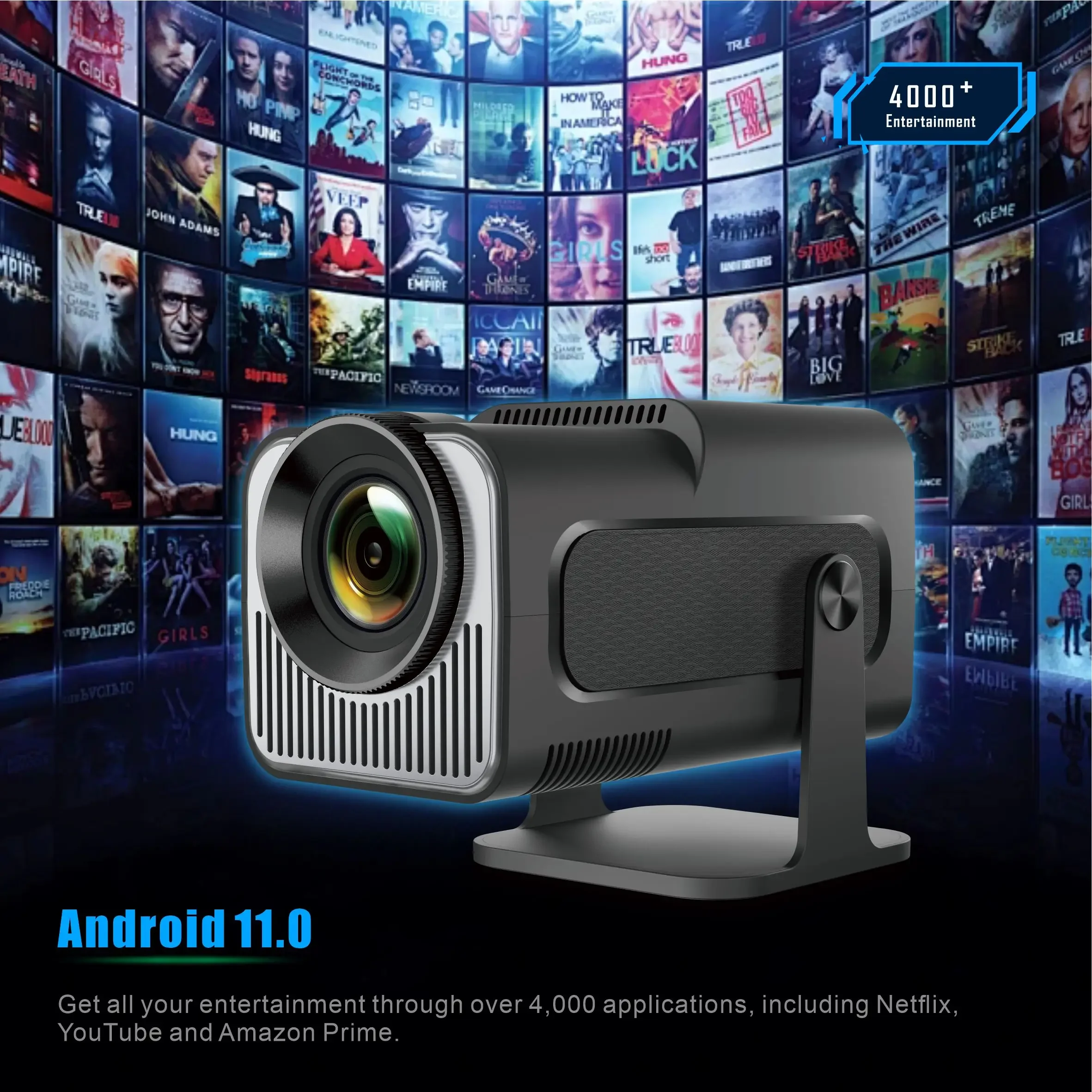 New Arrival HY320 MINI HY300 P - огляд і ціна Mini Projector Portable