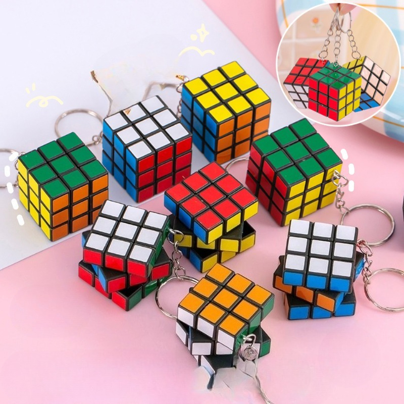 Mini 3x3 Magic Cube Keychain P - огляд і ціна Electronics Gadgets Bag