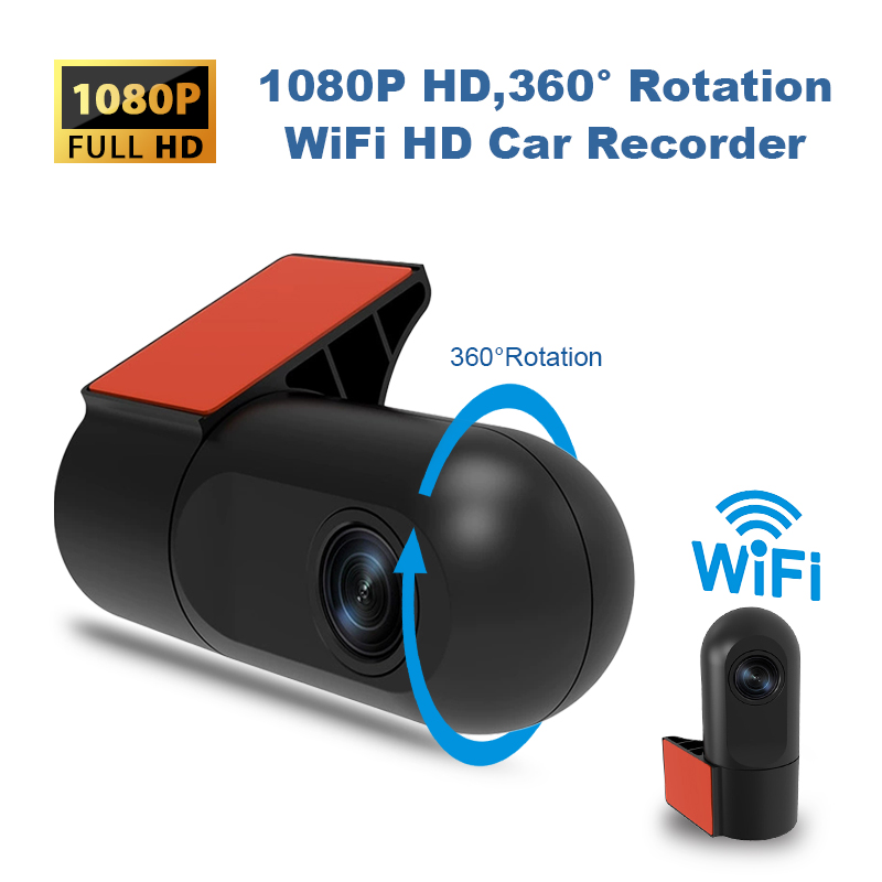 WiFi Dash Camera 1080P HD 360° - огляд і ціна Panoramic Dash Cam 360