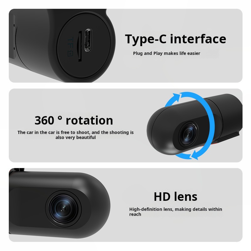 WiFi Dash Camera 1080P HD 360° - огляд і ціна Panoramic Dash Cam 360
