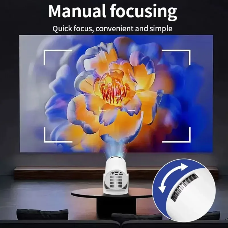 Hot Sale Projector 4K Android  - огляд і ціна Mini Projector Portable