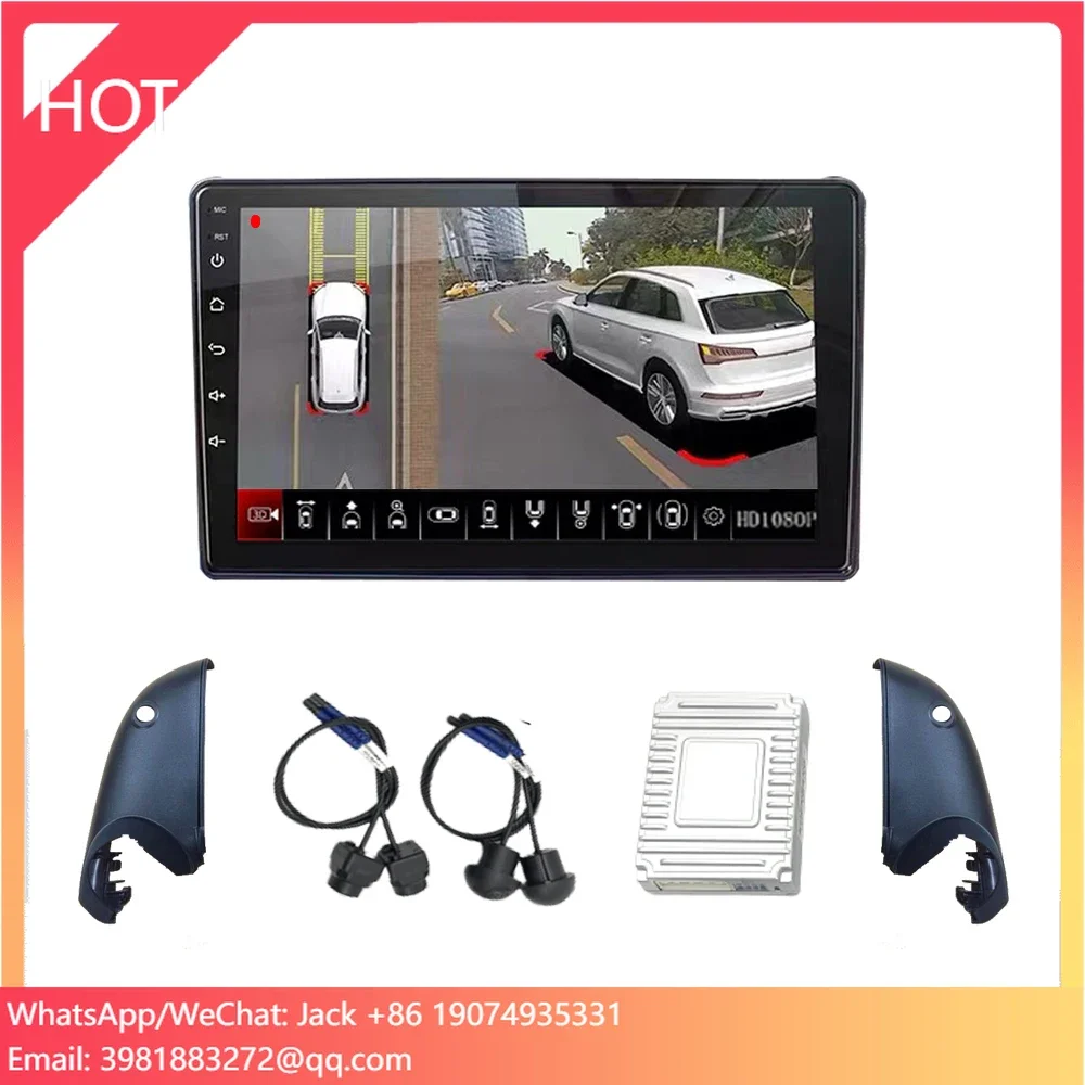 Wide Angle 1080p 4 Camera 360  - огляд і ціна Panoramic Dash Cam 360