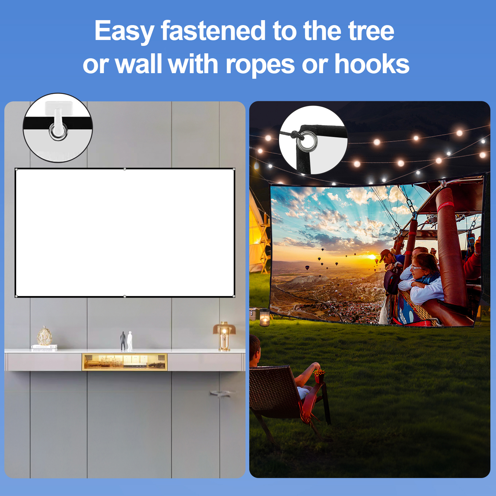 80-inch Portable HD Projector  - огляд і ціна Mini Projector Portable