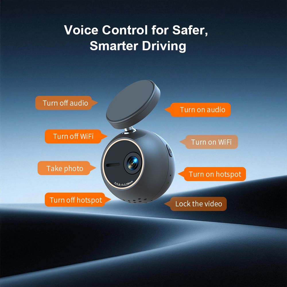Dash Cam KAWA MINI ORB Tiny Vi - огляд і ціна Panoramic Dash Cam 360