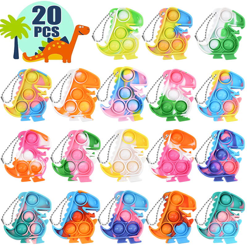 10/20pcs Mini Dinosaur Pop Key - огляд і ціна Electronics Gadgets Bag