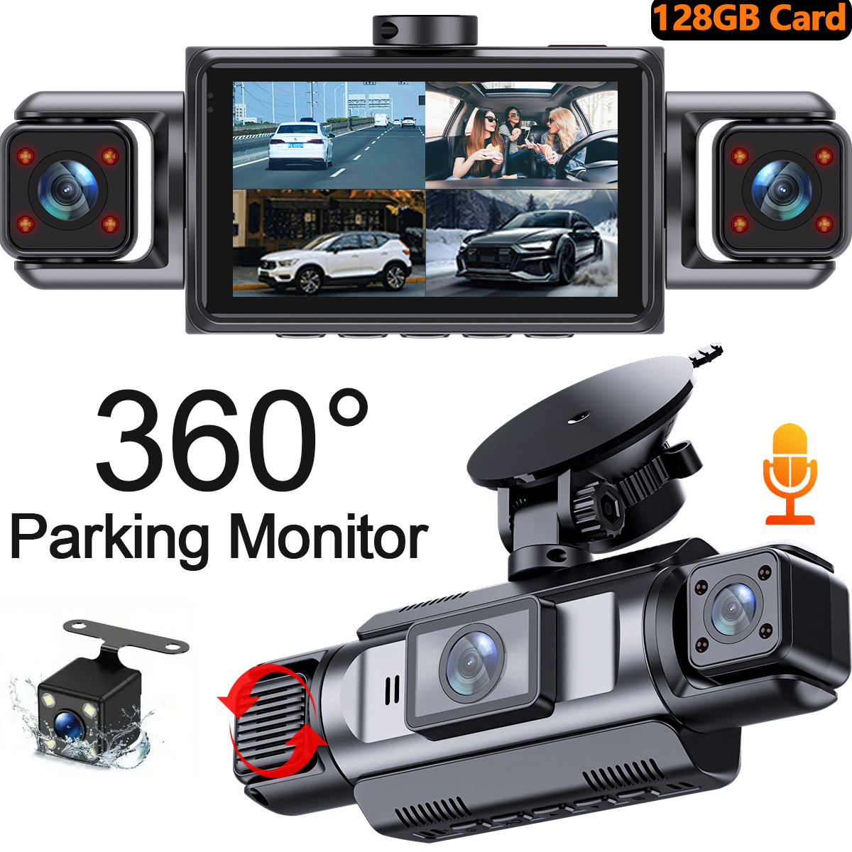 DashCam Car Dvr Video Recorder - огляд і ціна Panoramic Dash Cam 360