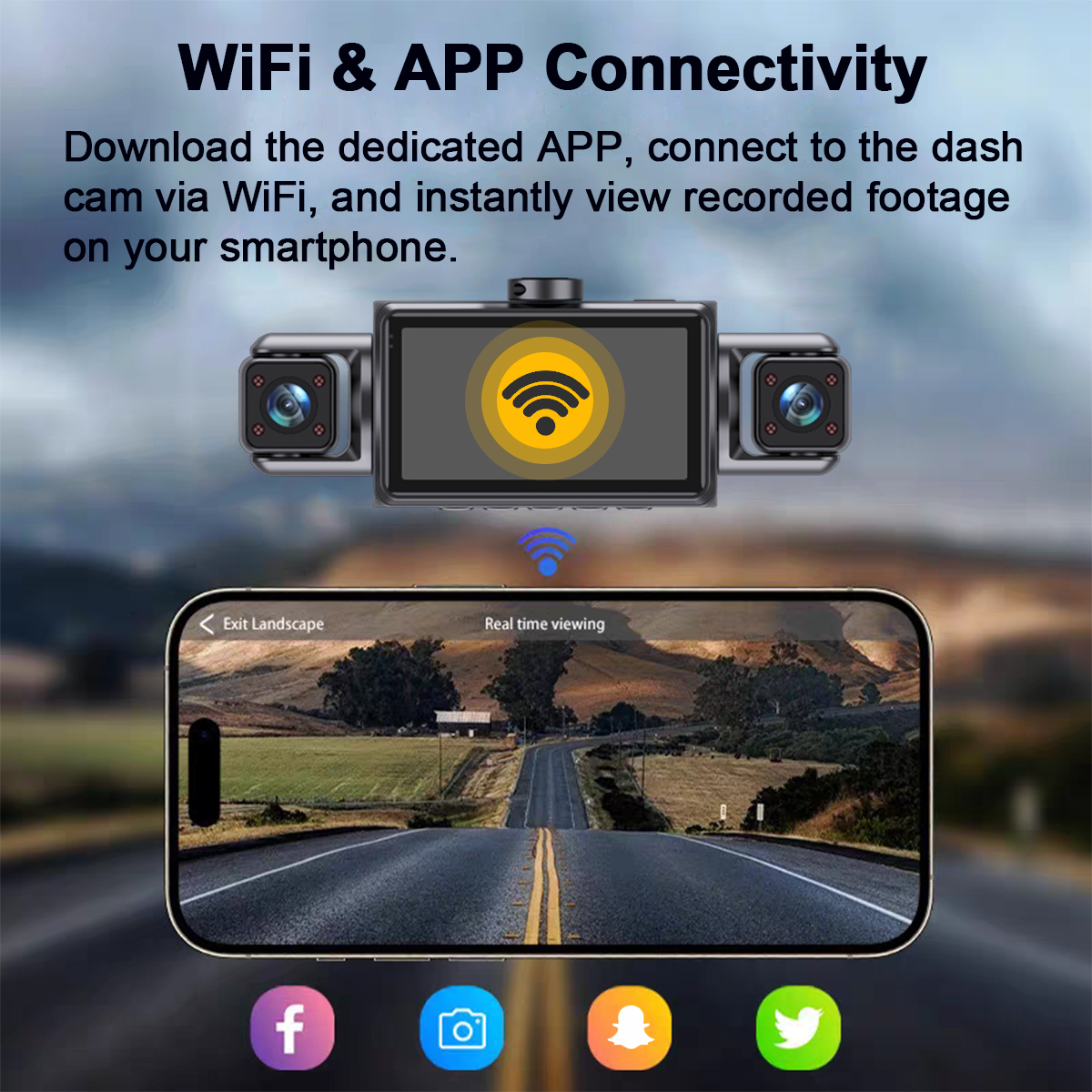 DashCam Car Dvr Video Recorder - огляд і ціна Panoramic Dash Cam 360