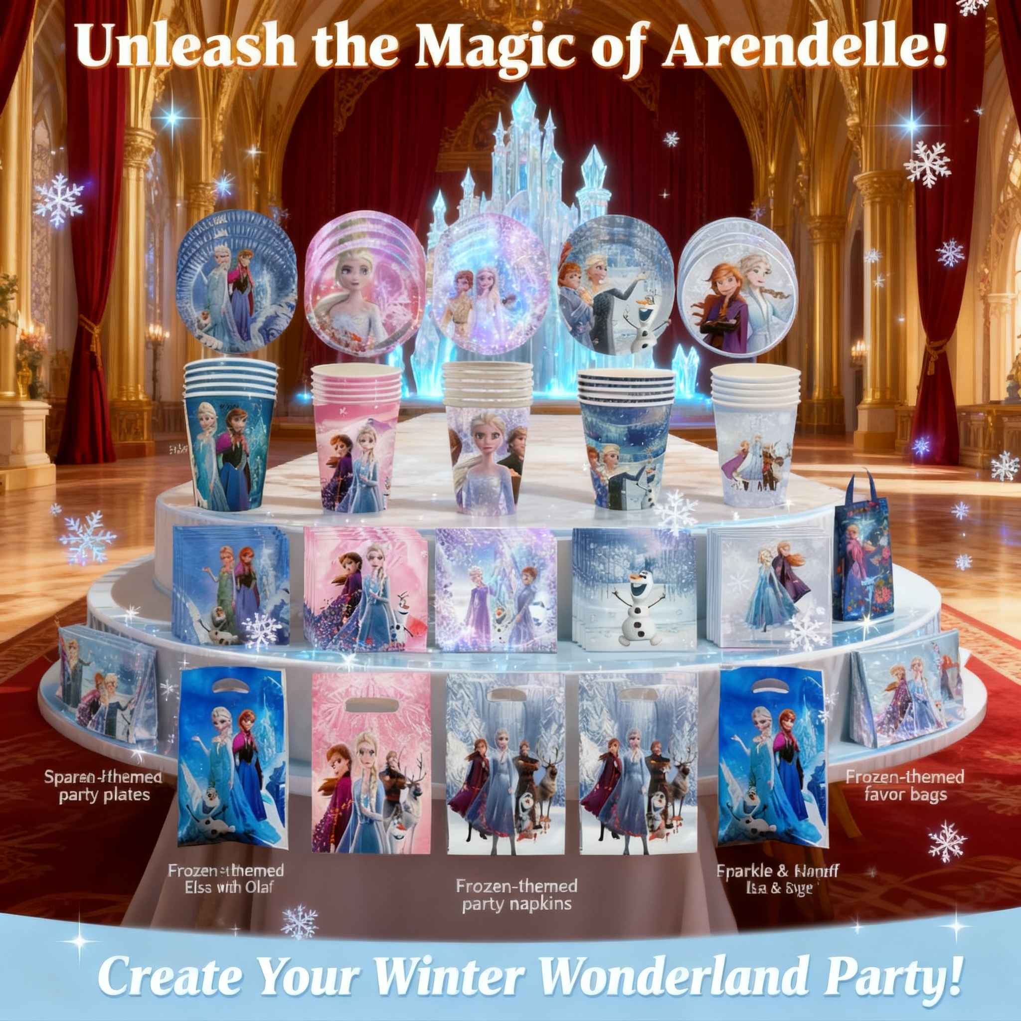 Frozen Birthday Party Supplies - огляд і ціна Elsa Gadget