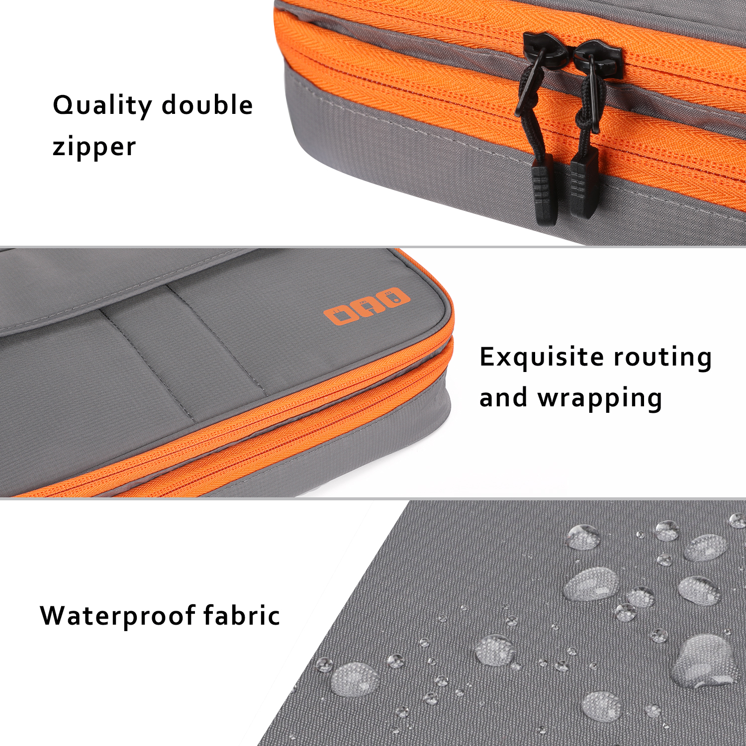 Double Layers Large Capacity T - огляд і ціна Electronics Gadgets Bag